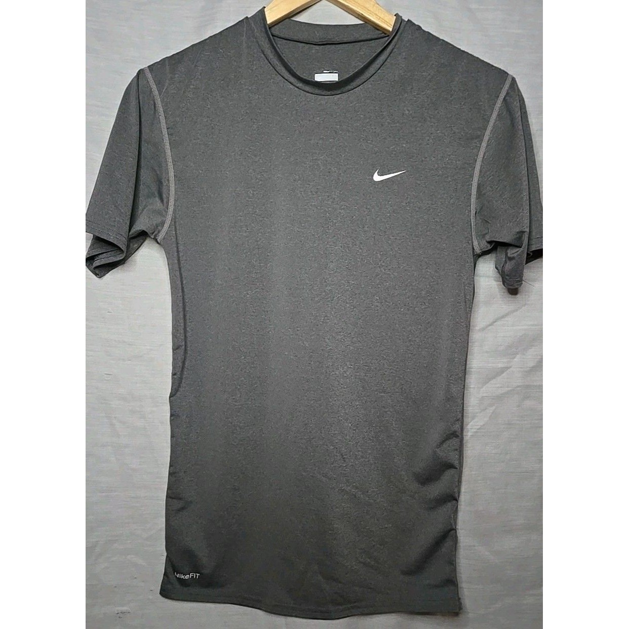 Nike Pro Performance Fit Dry T-Shirt, Men's Sz Large, Gray Athletic